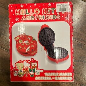 Hello Kitty & Friends Holiday Waffle Maker BNIB